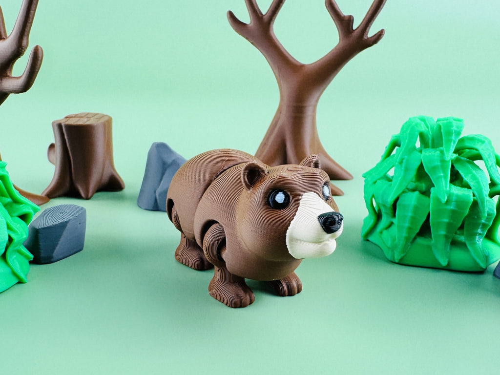 🐻 Flexi Brown Bear