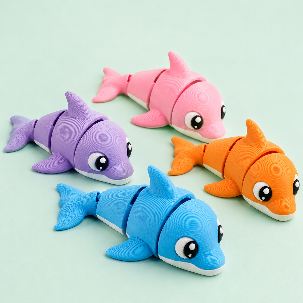 🐬 Mini Flexi Dolphin