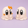 👻 Ghost Buddy Keychain – Set of 2