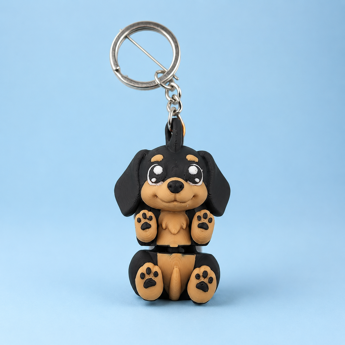 🐶 Dachshund Puppy Keychain