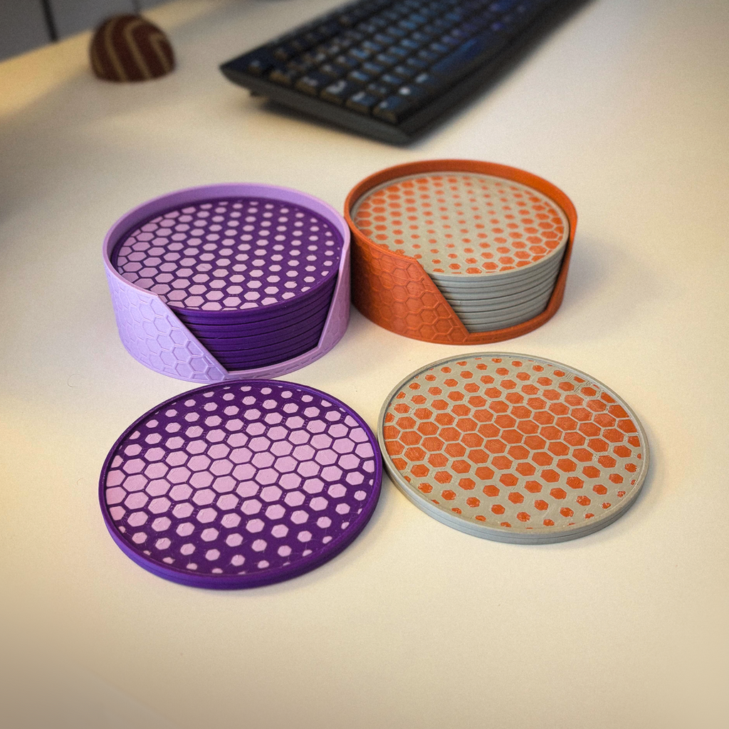 Hexa Coaster (Set of 3)