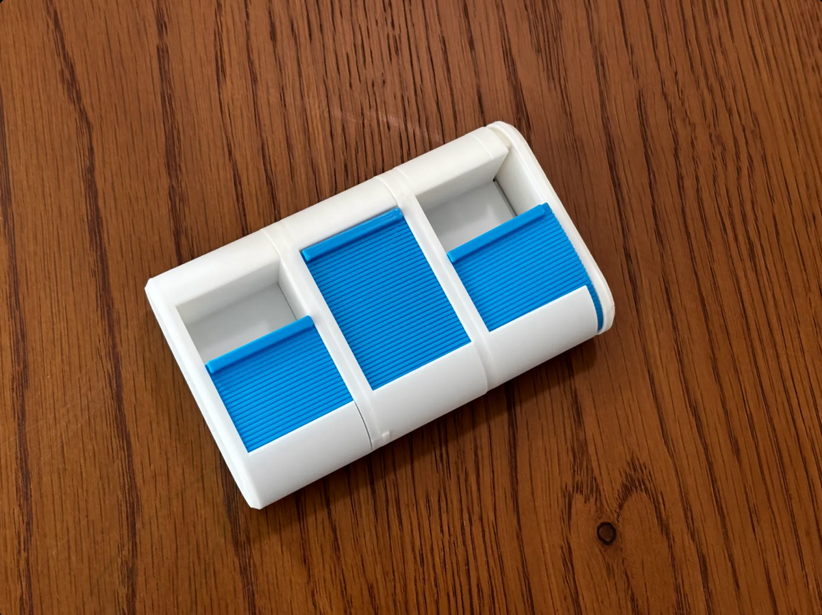 Sliding Pill Box