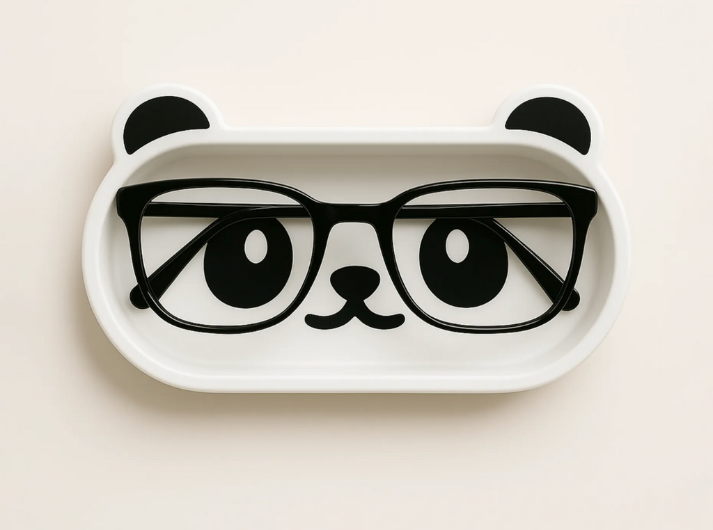 Panda Glass Tray
