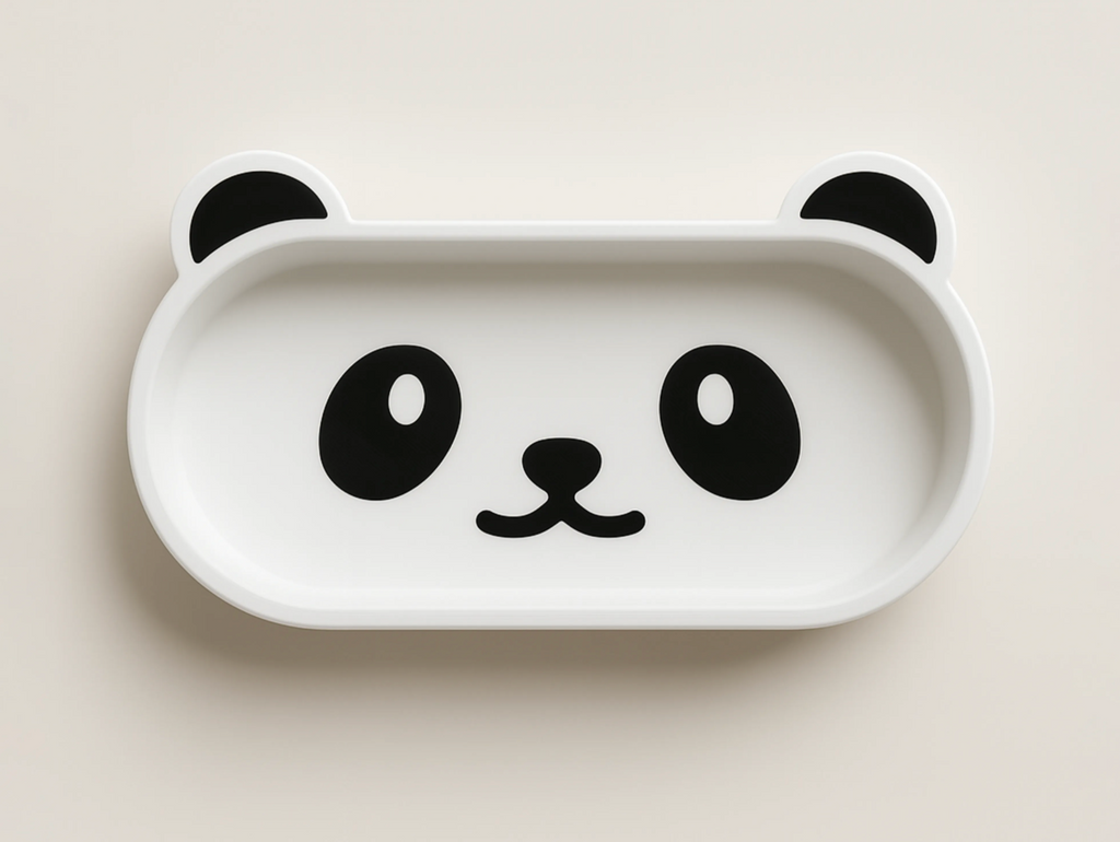 Panda Glass Tray