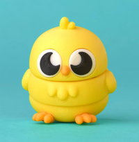 🐥 Chick Buddy Keychain