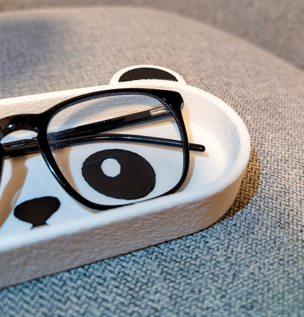 Panda Glass Tray
