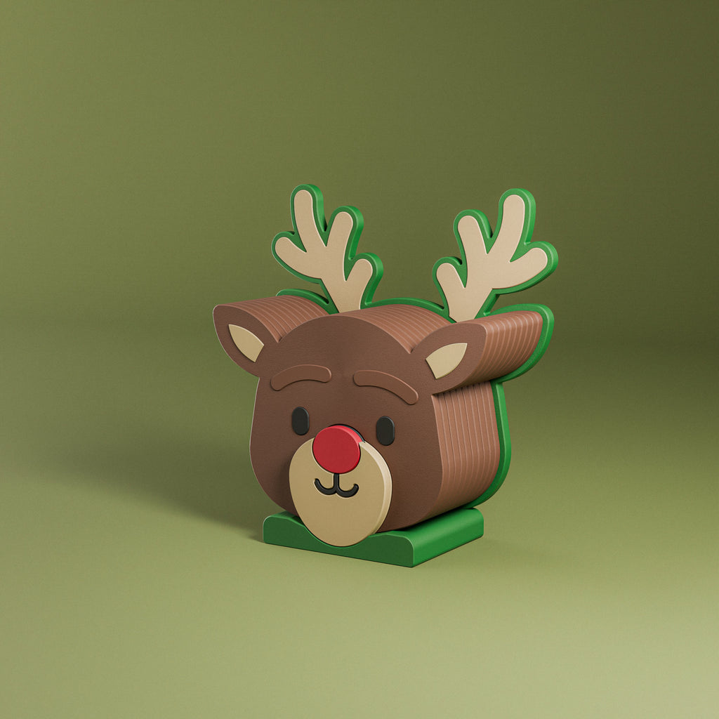 Reindeer Coaster (Set of 3)